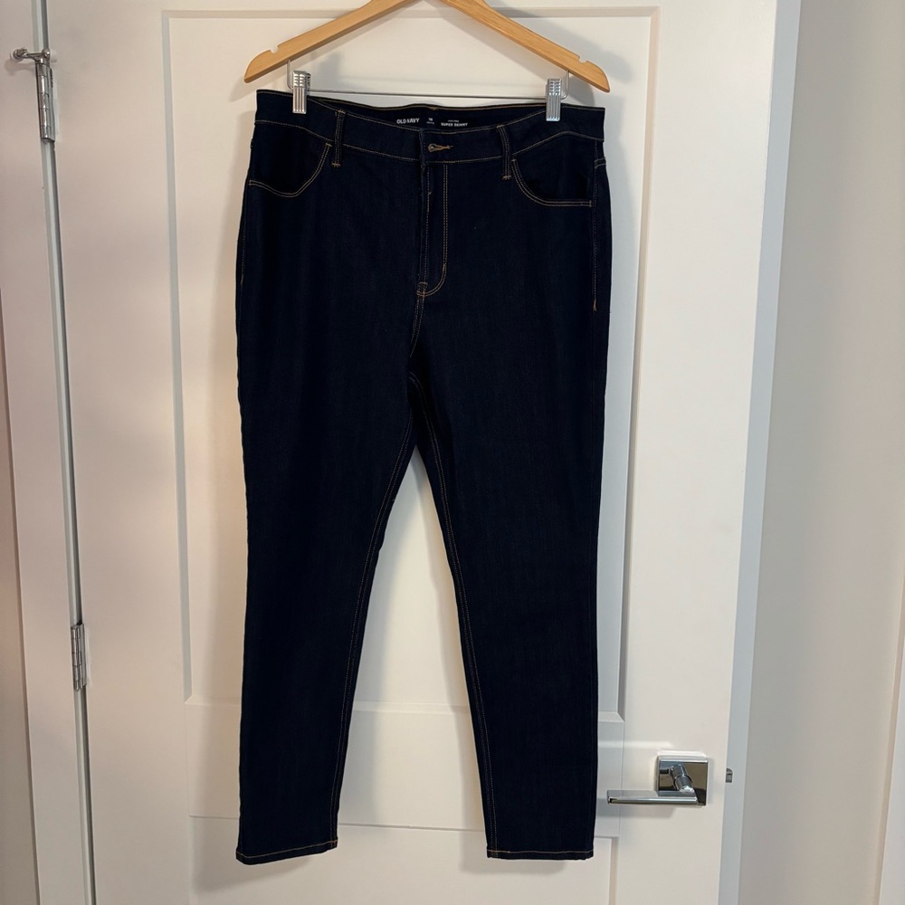 Old Navy High Rise Super Skinny Jeans Size 16 Petite Women's